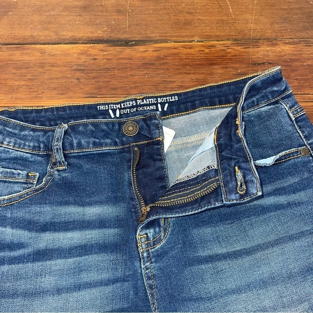 Grace & Lace Blue Jean Shorts with Rolled Hem